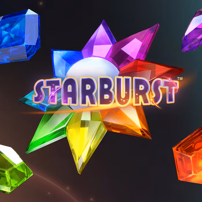 Starburst slot game - colorful gems and cosmic adventure with expanding wilds