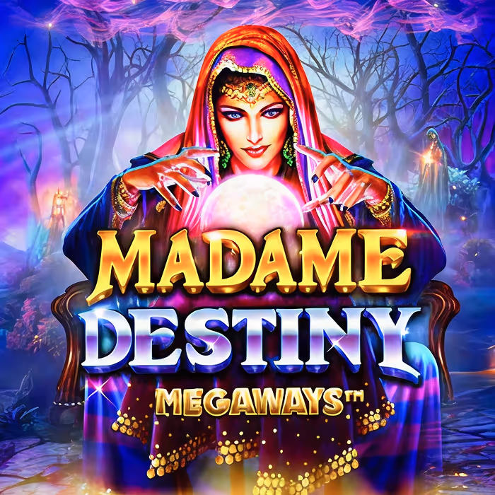 Madame Destiny slot game - mystical fortune teller themed slots with free spins